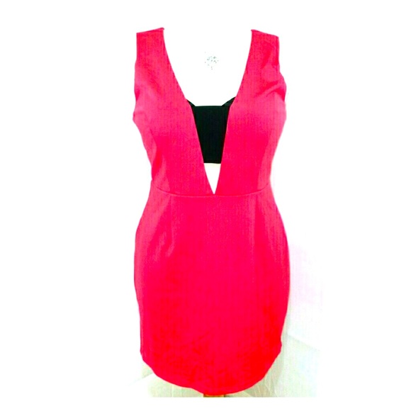 FOREVER 21 Sexy  V-NECK Dress .NWT - Picture 2 of 6